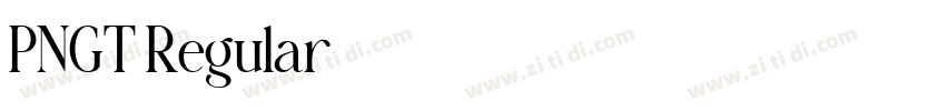 PNGT Regular字体转换